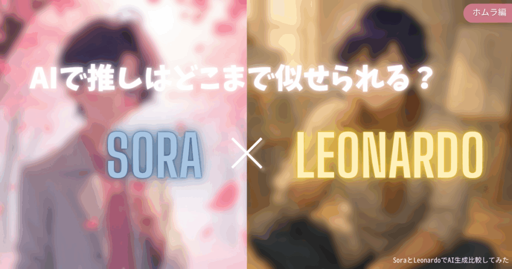 AIで推しはどこまで似せられる？ホムラ編