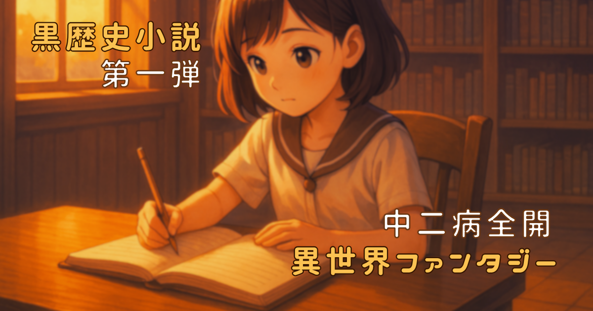 黒歴史第一弾
